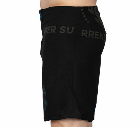 Fuji Never Surrender Fight Shorts Black